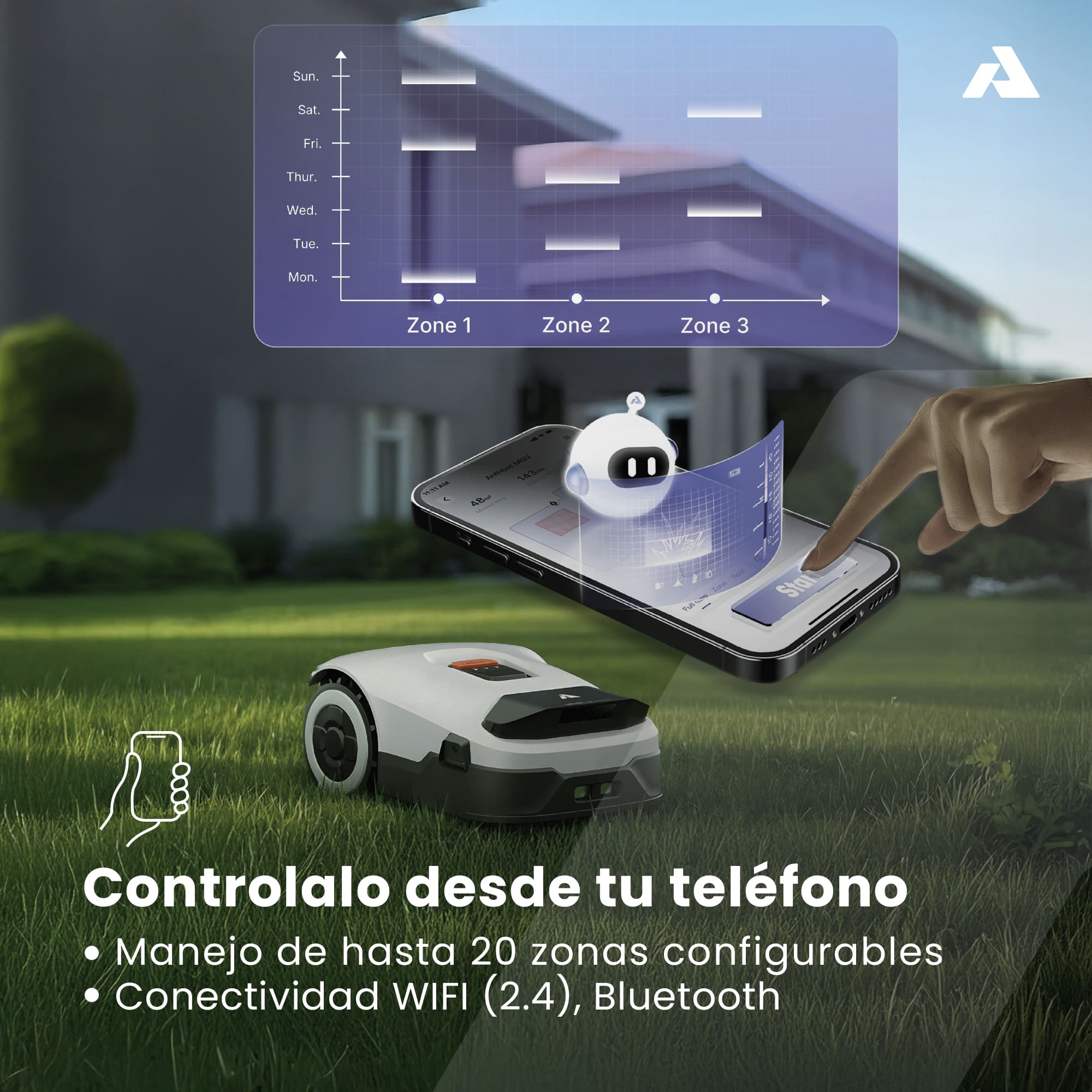 GENIE 600 – Robot cortacésped inalámbrico - Imagen 8
