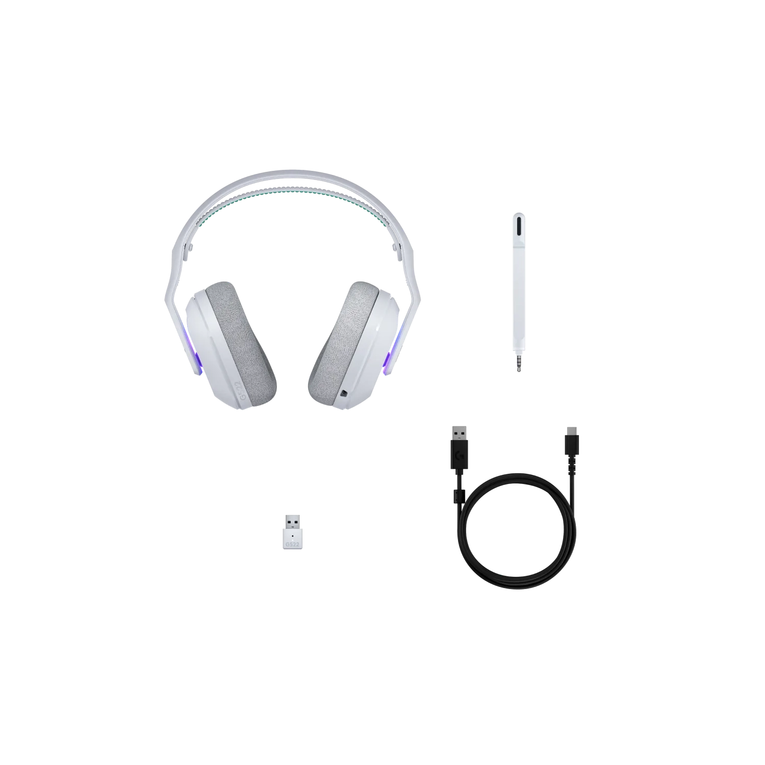 Auricular Inalámbrico Logitech G522 Blanco - Imagen 5
