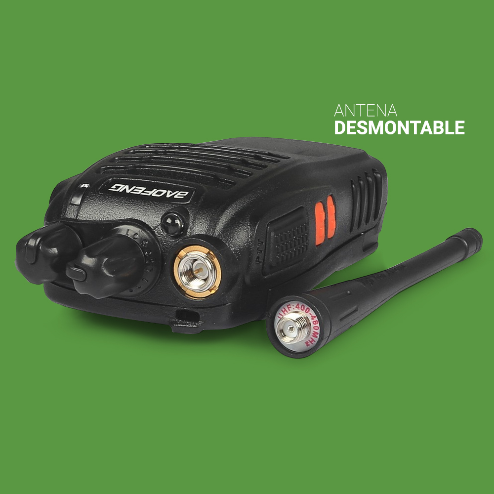 Handy Baofeng BF-888S Kit x20 5w 16CH UHF Hasta 10km + 40 Baterías y 20 Manos Libres - Imagen 5
