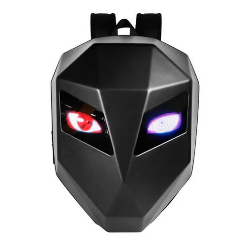 Mochila Para Moto Gadnic Pantalla Led Porta Casco Semi Rígida