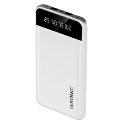 Cargador Portátil Gadnic K42 10000 mAh 2 puertos USB  Display