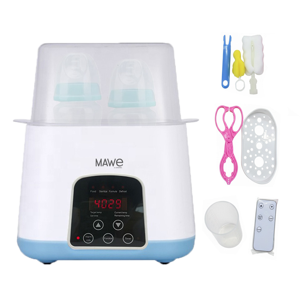 Esterilizador de Biberones Mawe By Gadnic Con Calentador Rápido