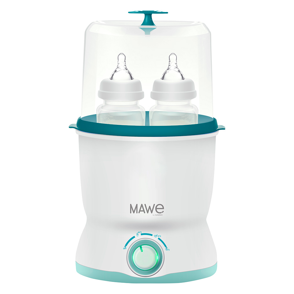 Esterilizador de Biberones Mawe By Gadnic Con Calentador Rápido - Imagen 10