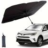 Parasol Tipo Paraguas Gadnic Protección Rayos UV Auto Camioneta SUV 78X140cm