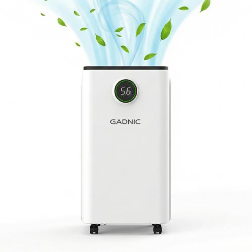 Deshumidificador Electrico Gadnic 12L Dia 210W Tanque 25L Control Digital Temporizador 24h 46 dB R290 15 m2