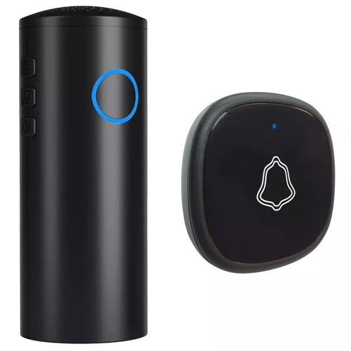 Timbre Portatil Gadnic Inalambrico Con 39 Melodias Volumen Regulable Alcance De 300 Metros