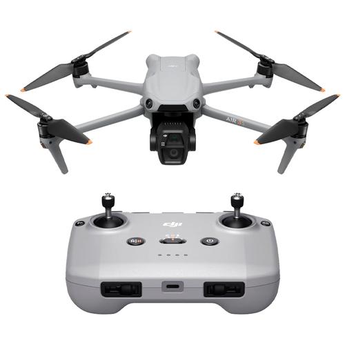Dron DJI Air 3S (Control Remoto DJI RC-N3) Doble Cámara con Cámara Gran Angular con CMOS 1", Vídeo en 4K/60 fps HDR y 14 Pasos de Rango Dinámico, 45 min Tiempo Máximo de Vuelo