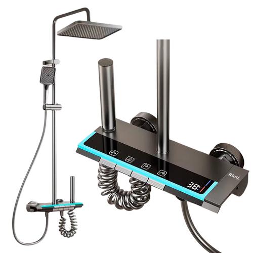 Ducha Inteligente Rieti by Gadnic Con Display Digital LED