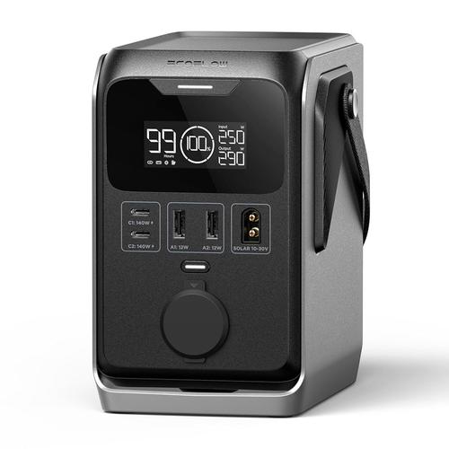 Powerbank Bateria Generador Ecoflow Trail 300 300w 288Wh Portatil Solar