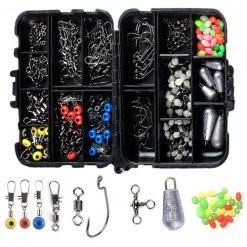 Kit Accesorios De Pesca Gadnic 177 Unidades Anzuelos