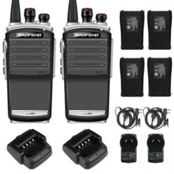 Handy Baofeng KS-305 Profesional Kit x2 5w Hasta 10km + 4 Baterías y 2 Manos Libres