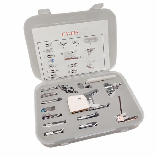 Kit x15 Pie Prensatelas Gadnic Para Maquina de Coser