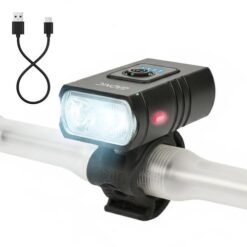 Luz Recargable Gadnic Para Bicicleta LED Delantera