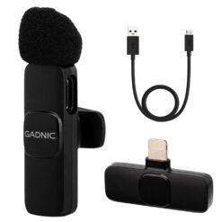 Microfono De Solapa Inalambrico GADNIC MICROMIC Condensador