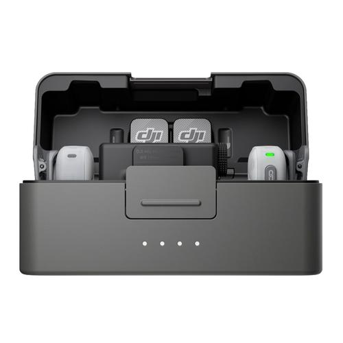 Mic Mini 2 DJI (2 TX + 1 RX Estándar + Estuche De Carga), Cancelación De Ruido, Conexión OsmoAudio