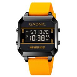 Reloj Deportivo Digital Gadnic Cuadrado Resistente Al Agua