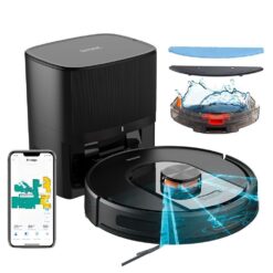 Aspiradora Trapeadora Robot Gadnic AC701 Con Base Carga Mapeo Inteligente