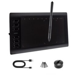 Tableta Gráfica Gadnic TBG123 10 x 6" Con 8192 Niveles De Presión Y 22 Accesos Directos