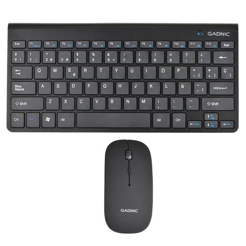 Set de Teclado y Mouse Gadnic Inalámbricos