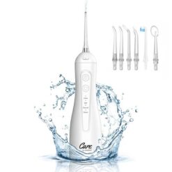 Irrigador Bucal Portátil Care By Gadnic 300ml Recargable 4 Modos de Limpieza 5 Boquillas Intercambiables