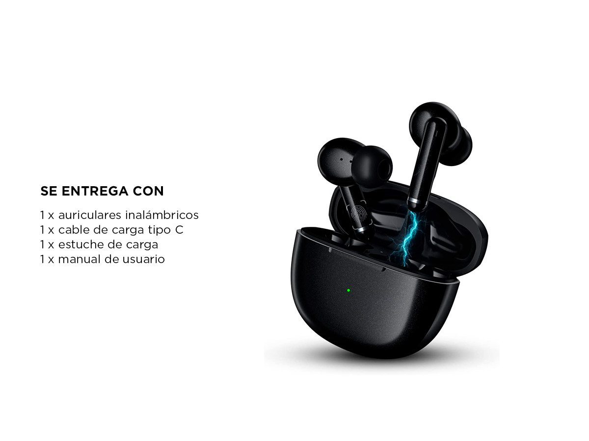 Auriculares Inalámbricos Híbridos QCY Cancelación de Sonido - Imagen 6