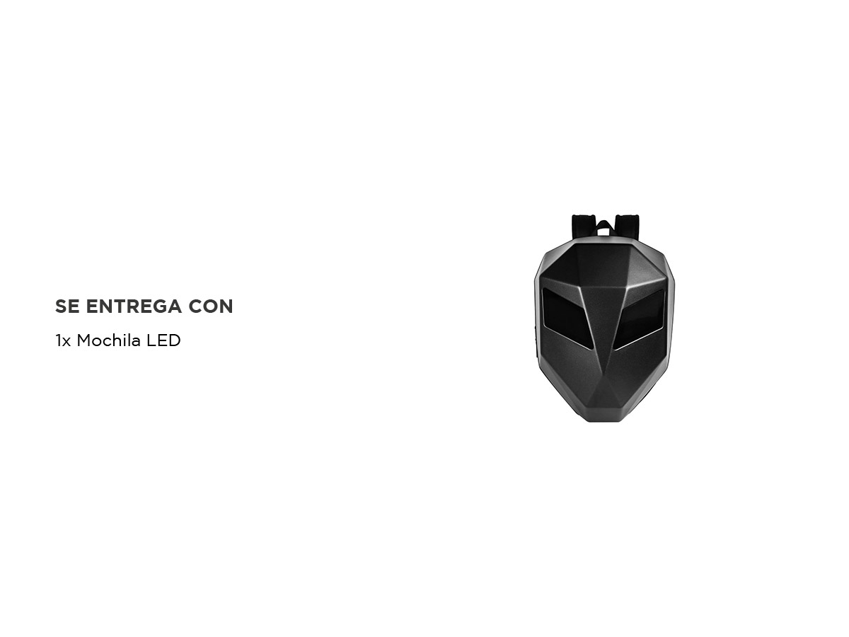 Mochila Para Moto Gadnic Pantalla Led Porta Casco Semi Rígida - Imagen 6