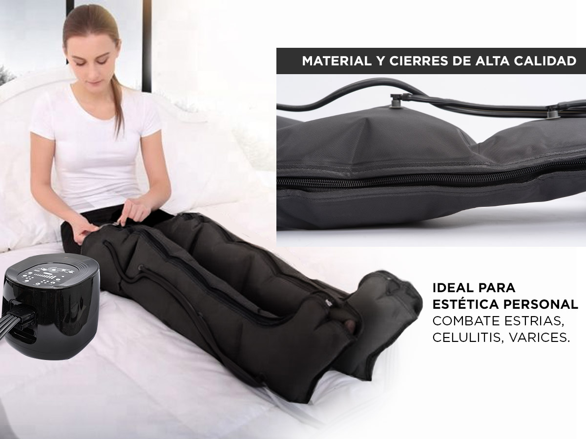 Kit Equipo Botas De Presoterapia Gadnic Talle L - Imagen 4