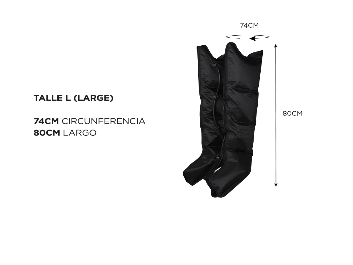 Kit Equipo Botas De Presoterapia Gadnic Talle L - Imagen 6