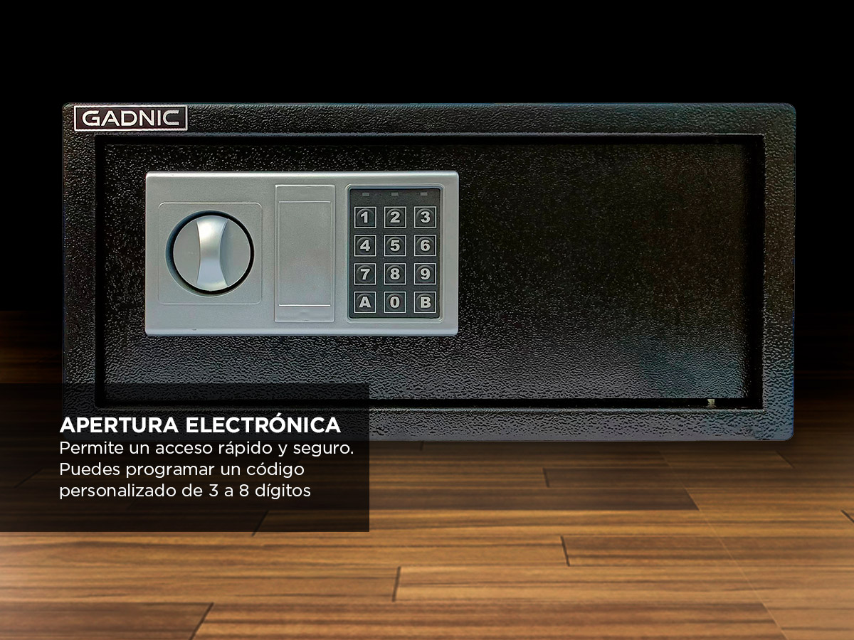Caja Fuerte de Seguridad Gadnic Cerradura electrónica - Imagen 3