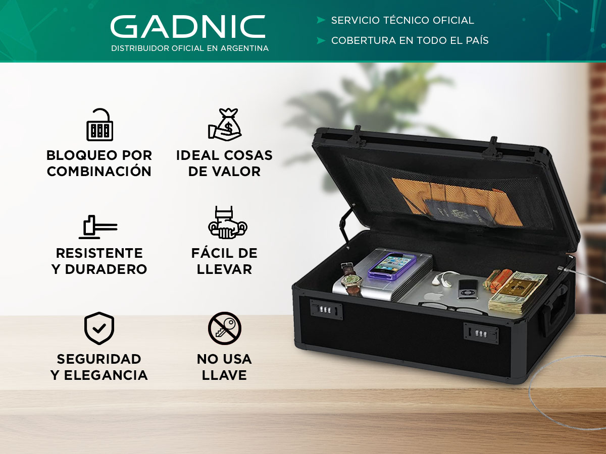Caja Fuerte Gadnic de Almacenamiento de Seguridad - Imagen 2