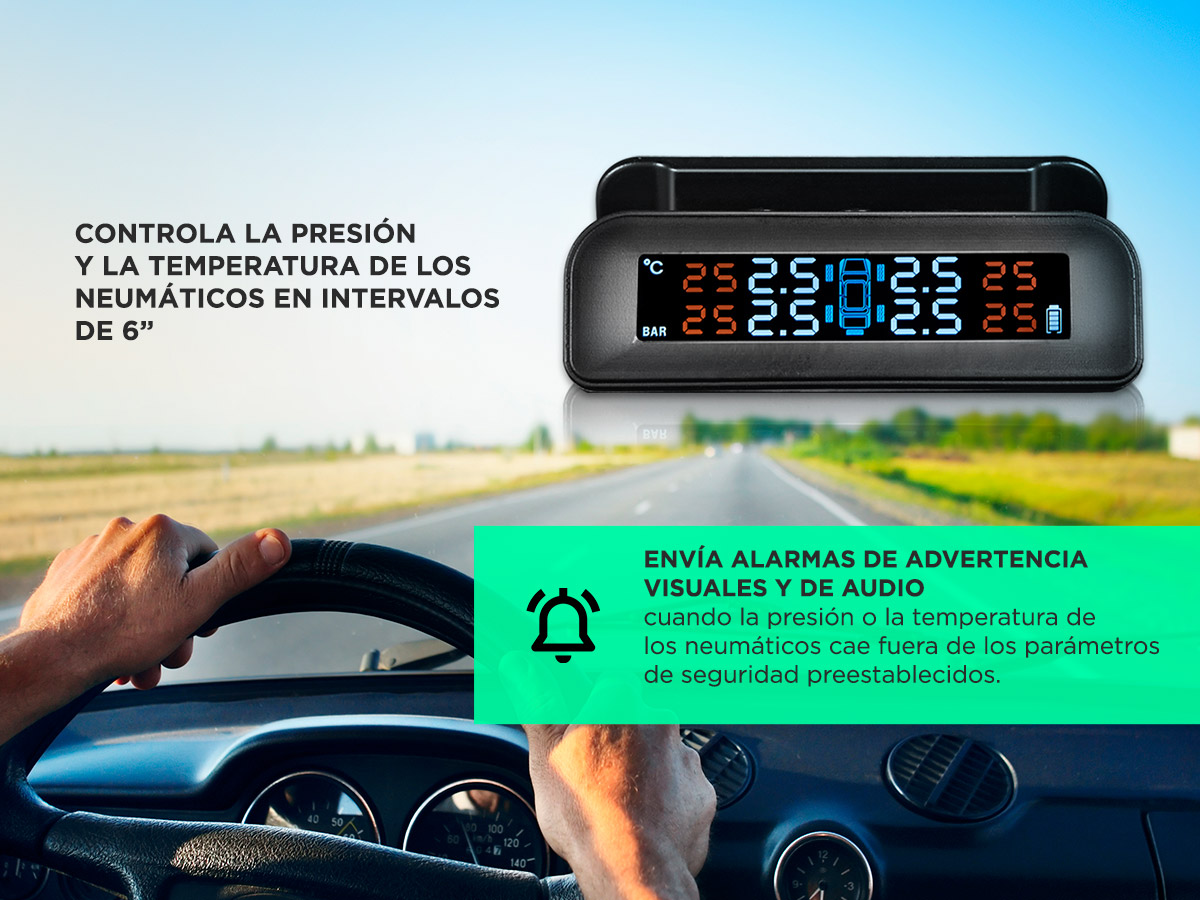 Monitor De Presión Neumática Gadnic Inalambrico Presión Y Temperatura - Imagen 3