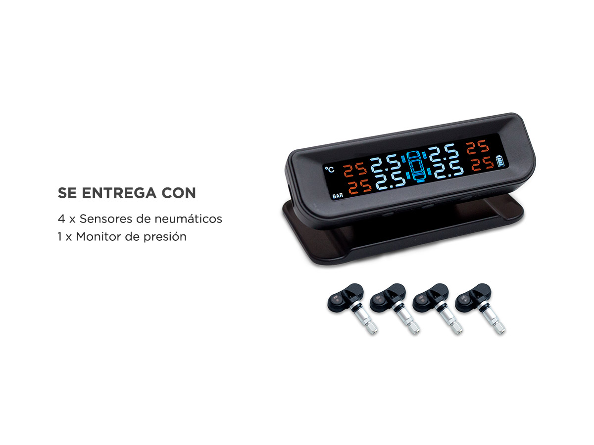 Monitor De Presión Neumática Gadnic Inalambrico Presión Y Temperatura - Imagen 6