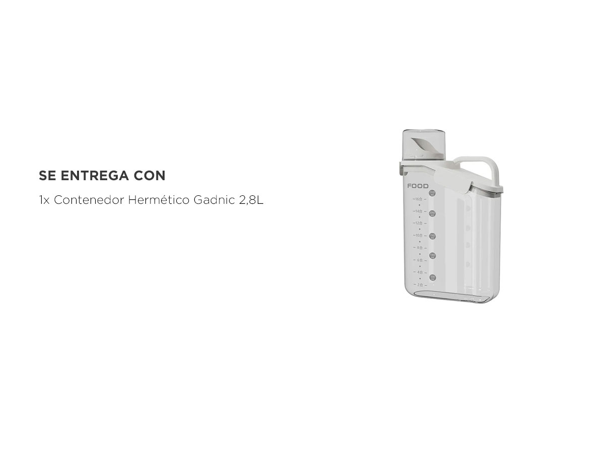 Dispenser Cerealero Gadnic Contenedor Hermético 2,8L - Imagen 5