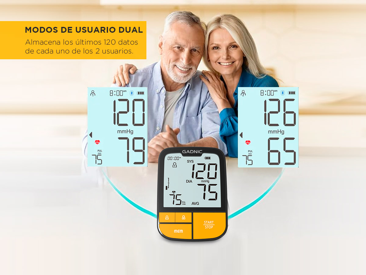 Tensiómetro De Presión Arterial Gadnic Para Brazo Digital - Imagen 3