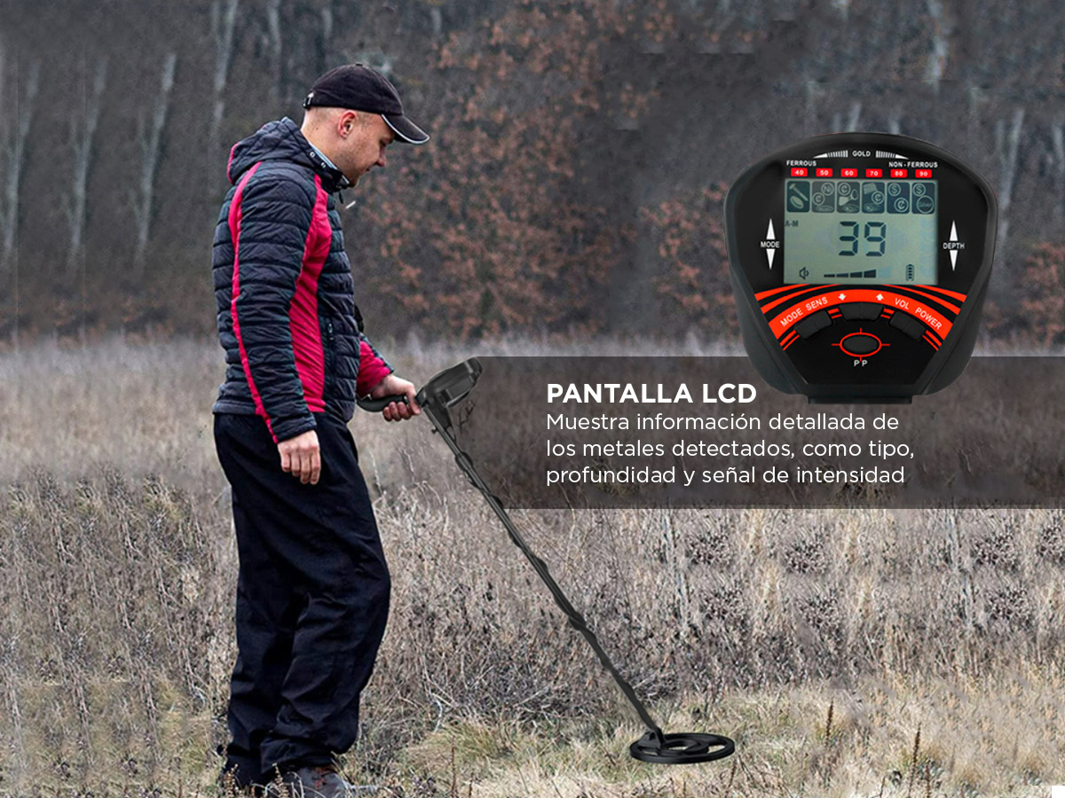 Detector De Metales Gadnic Plata Oro Profesional - Imagen 3