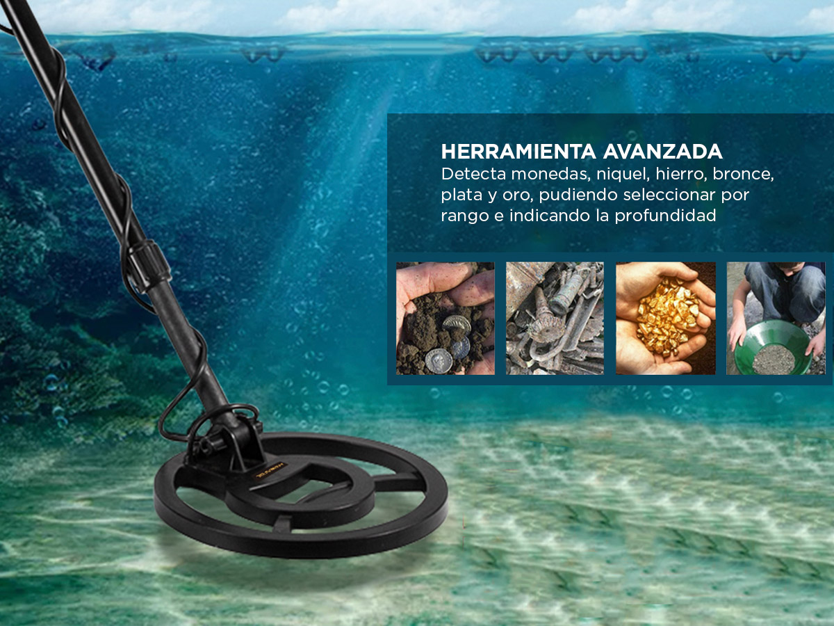 Detector De Metales Gadnic Plata Oro Profesional - Imagen 4