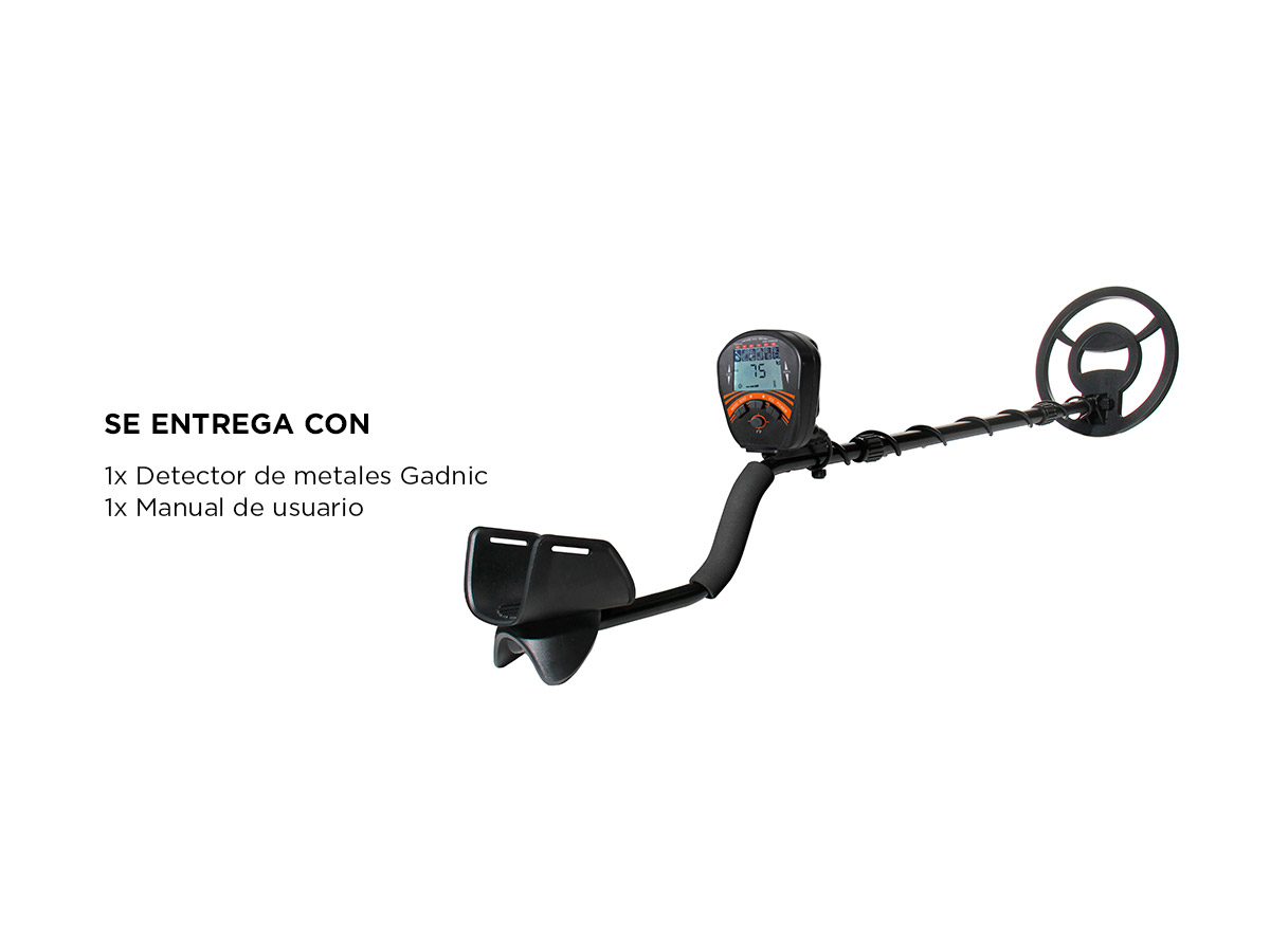 Detector De Metales Gadnic Plata Oro Profesional - Imagen 7