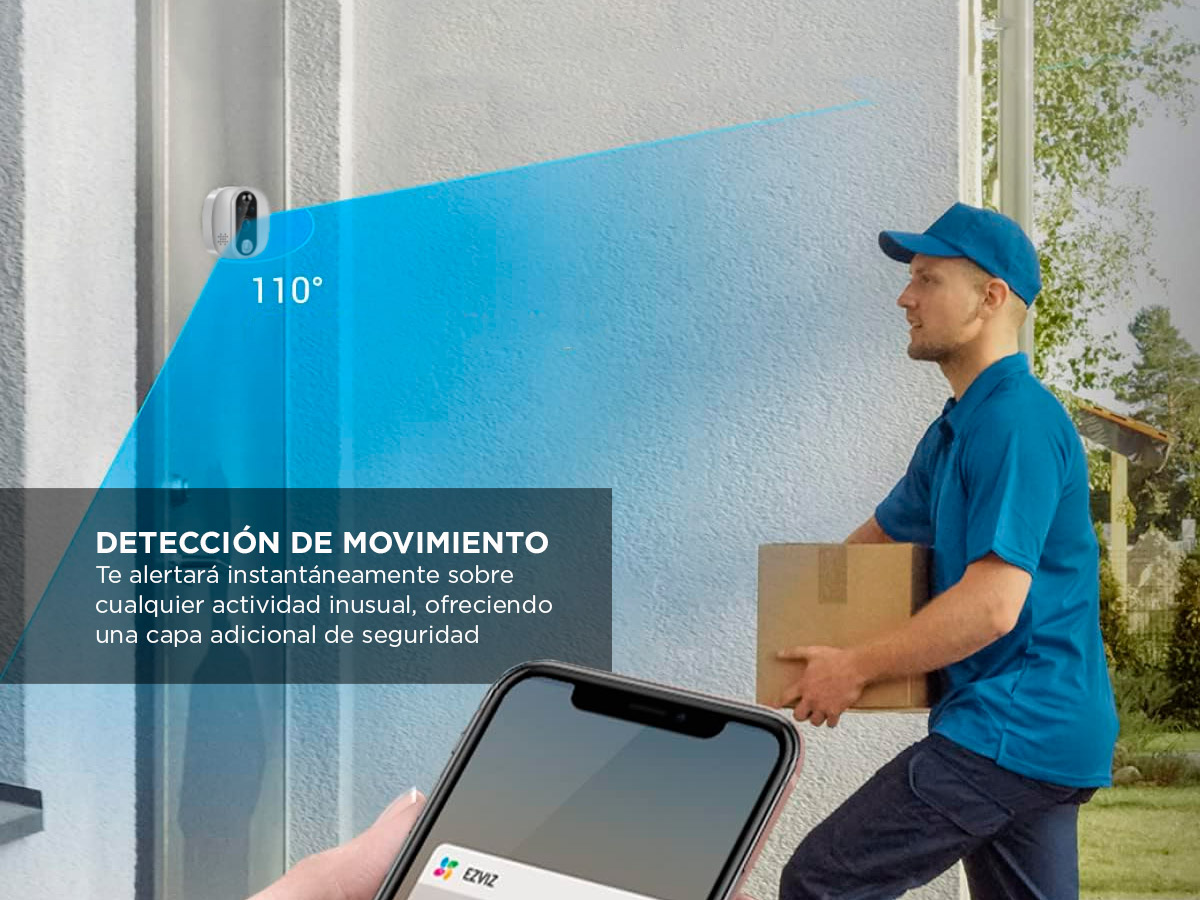 Timbre Gadnic con cámara mirilla puerta - Imagen 3