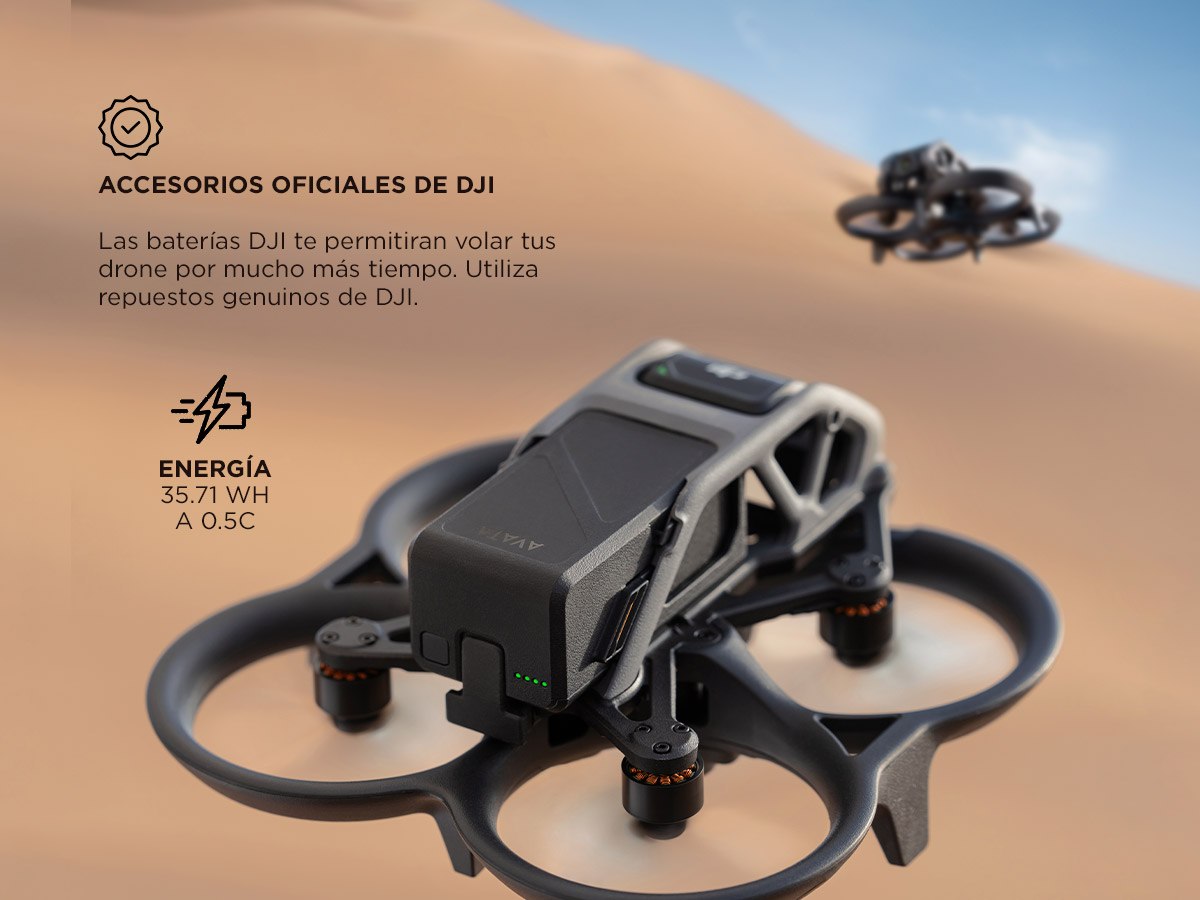 2 Batería de Vuelo Inteligente DJI Avata Fly More Kit + hub de carga - Imagen 4