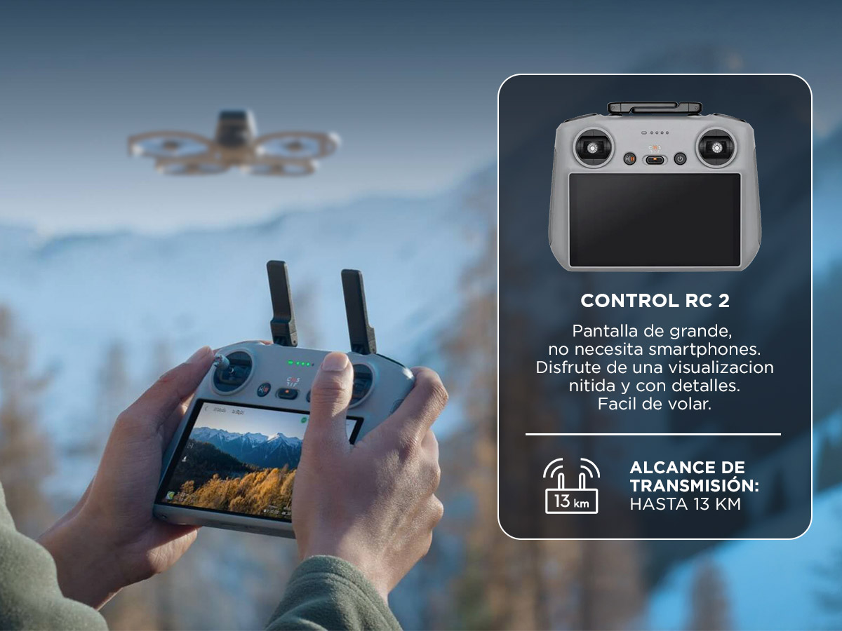Drone DJI Flip Control Remoto RC 2 - Imagen 3