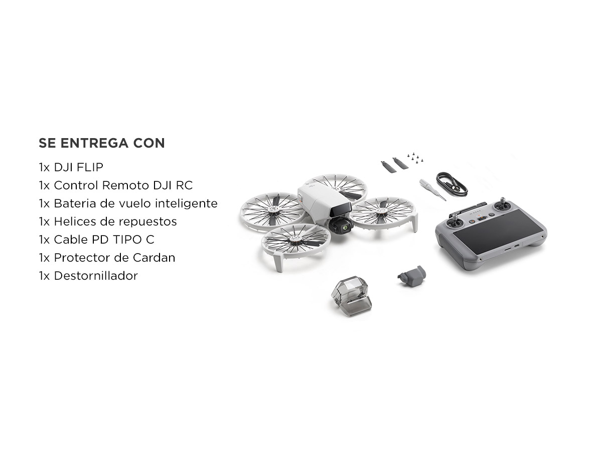 Drone DJI Flip Control Remoto RC 2 - Imagen 7