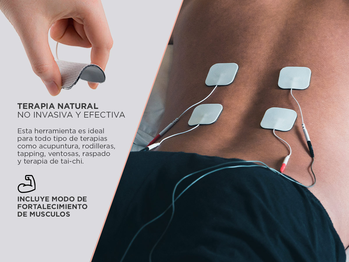 Electro Estimulador Portátil Gadnic Masajeador Muscular - Imagen 4
