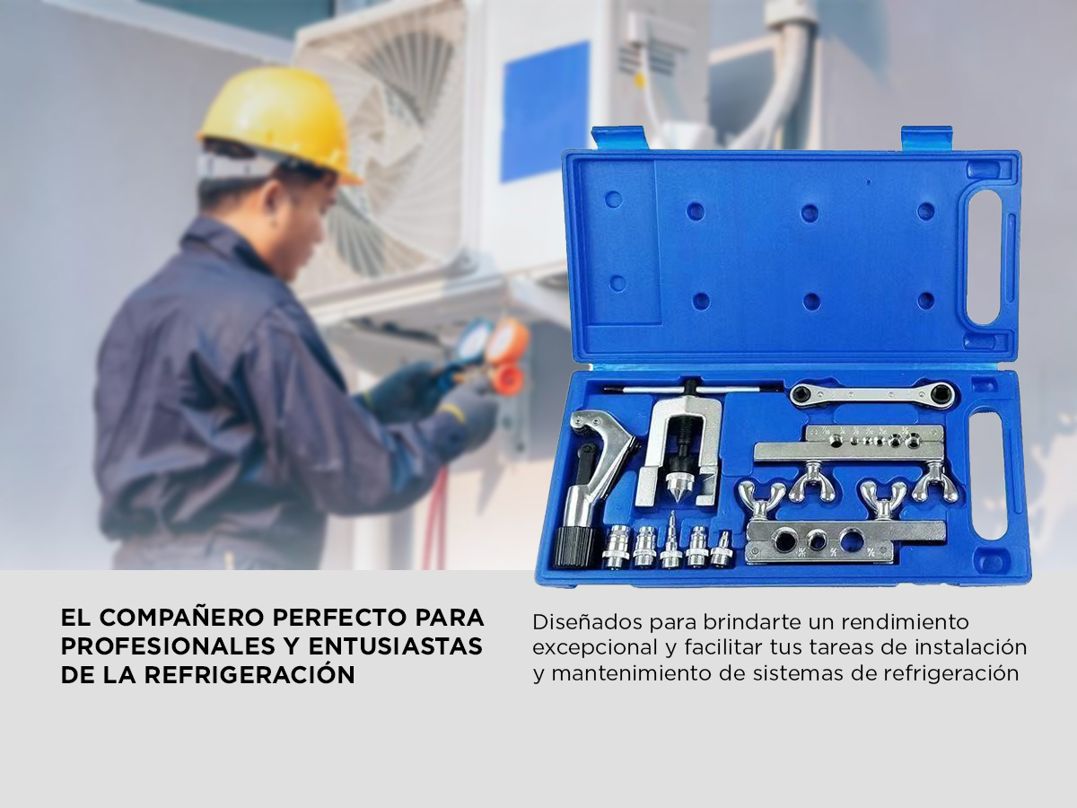 Kit Herramientas de Sistema de Refrigeración Gadnic Profesional - Imagen 3