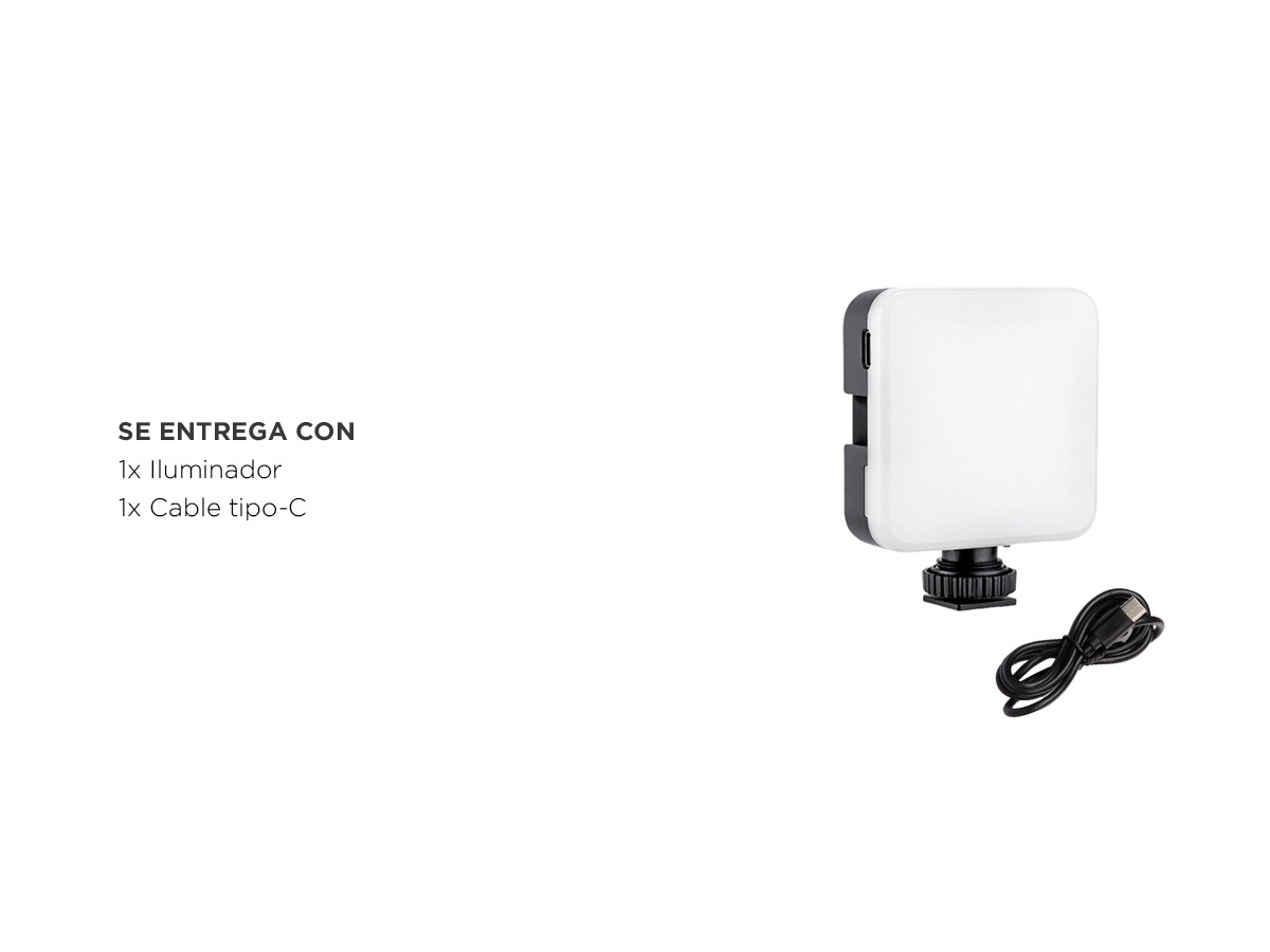 Iluminador Led Regulable Gadnic Panel para Fotografía - Imagen 6