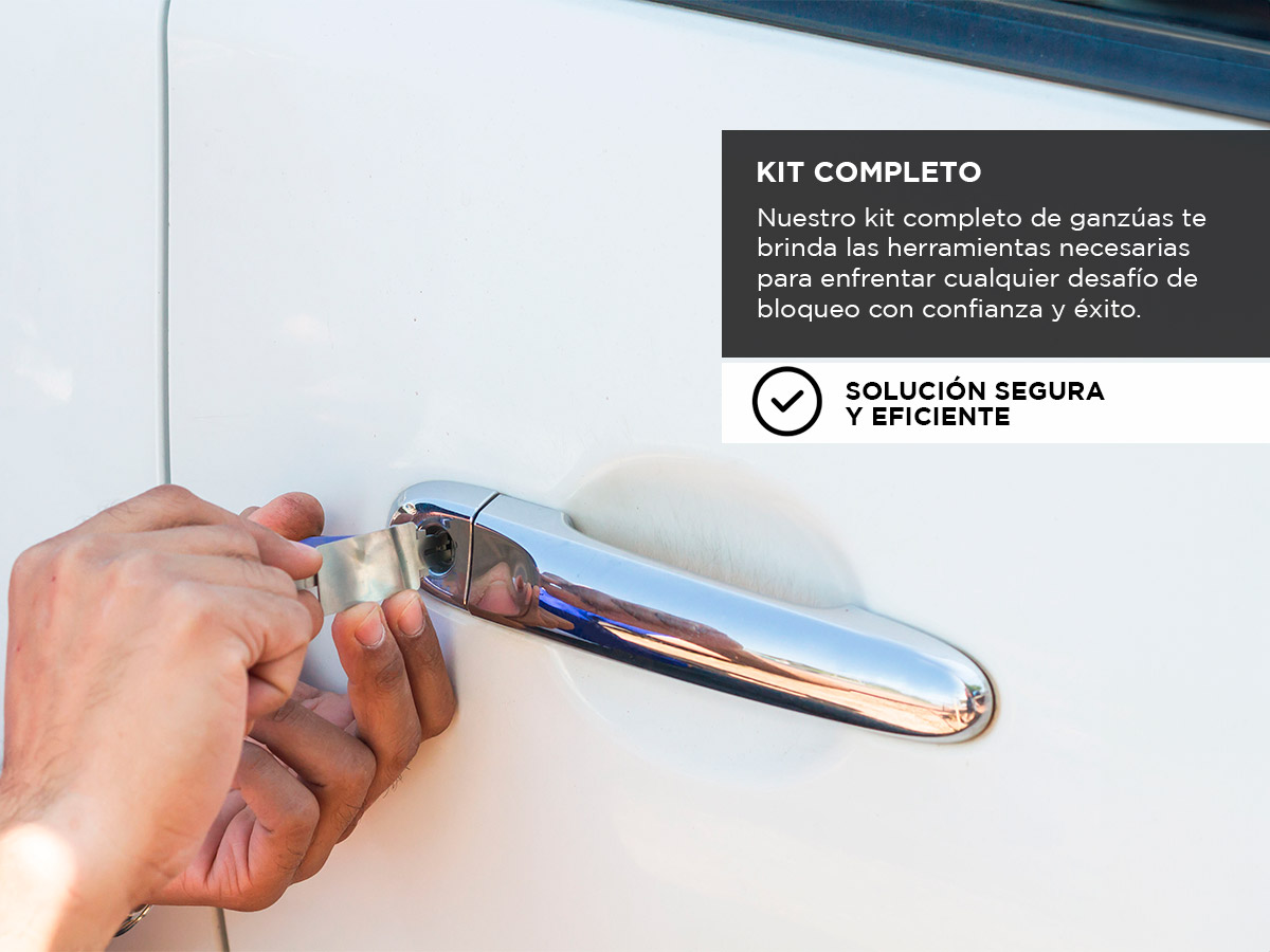 Ganzua para Autos Gadnic Kit Completo de Cerrajería Automotor - Imagen 3