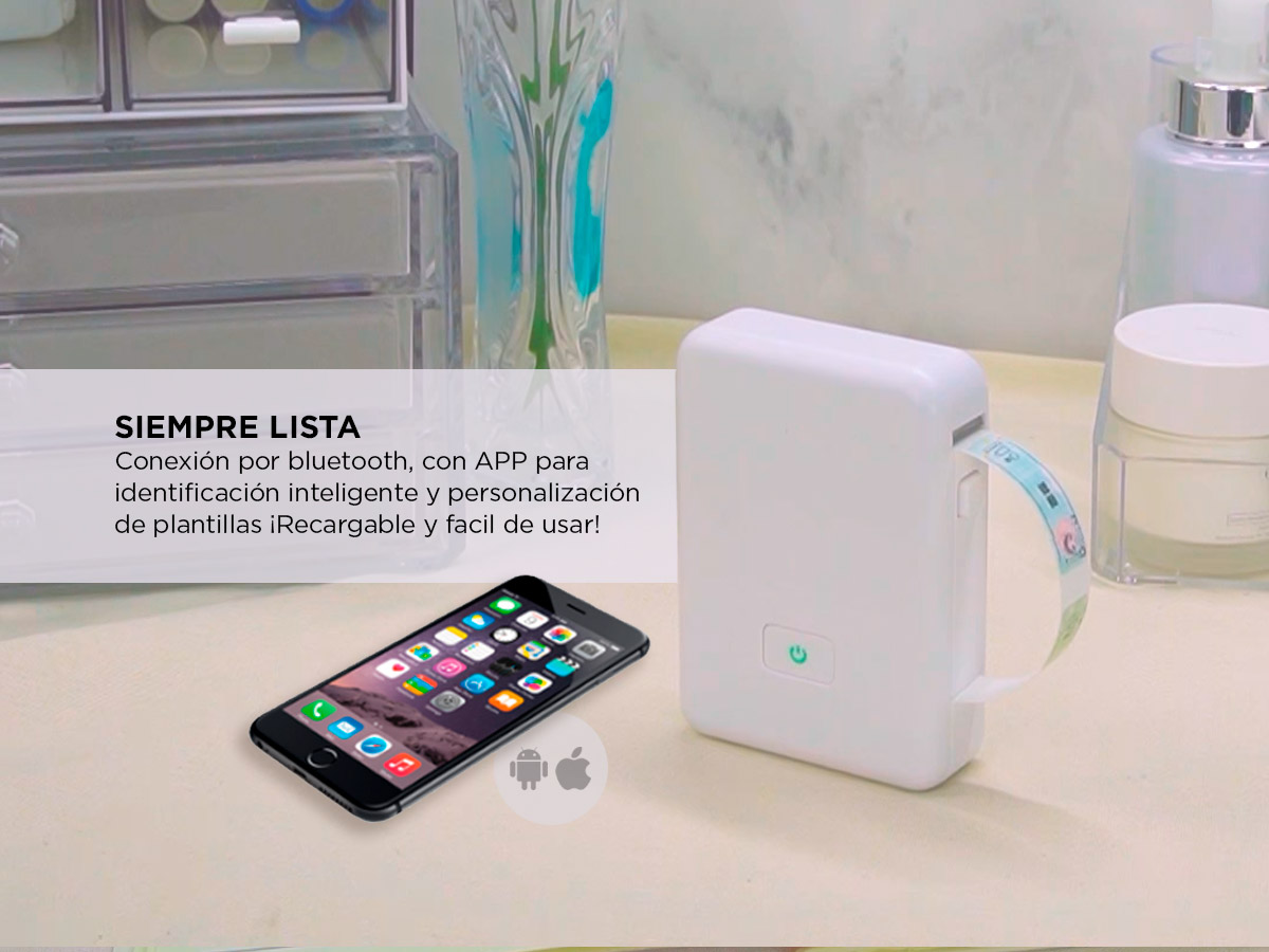 Etiquetadora Portátil Gadnic Mini Impresora Térmica - Imagen 3