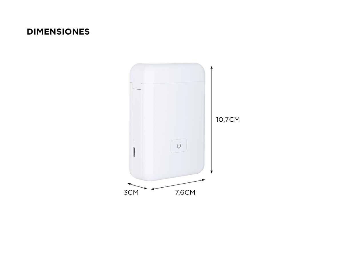 Etiquetadora Portátil Gadnic Mini Impresora Térmica - Imagen 5