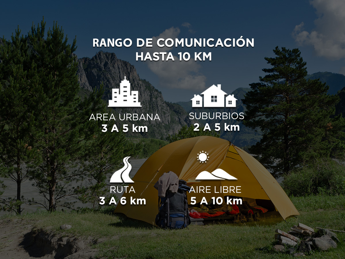 Handy Baofeng KS-305 Profesional Kit x4 5w Hasta 10km + 8 Baterías y 4 Manos Libres - Imagen 4