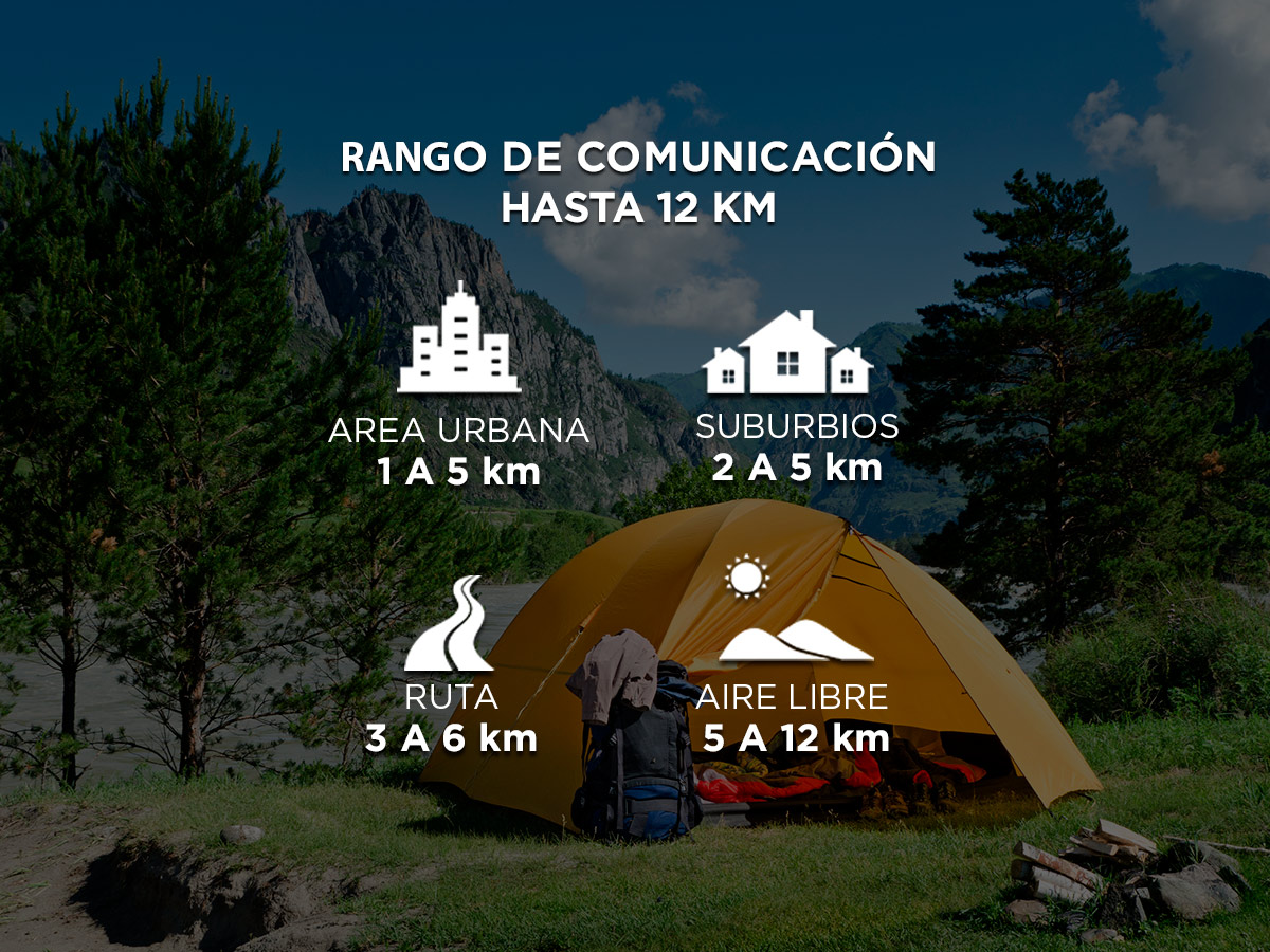 Handy Baofeng UV-5R 8w Camuflado Bi-Banda Kit x4 Hasta 12km + 8 Baterías y 4 Manos Libres - Imagen 3