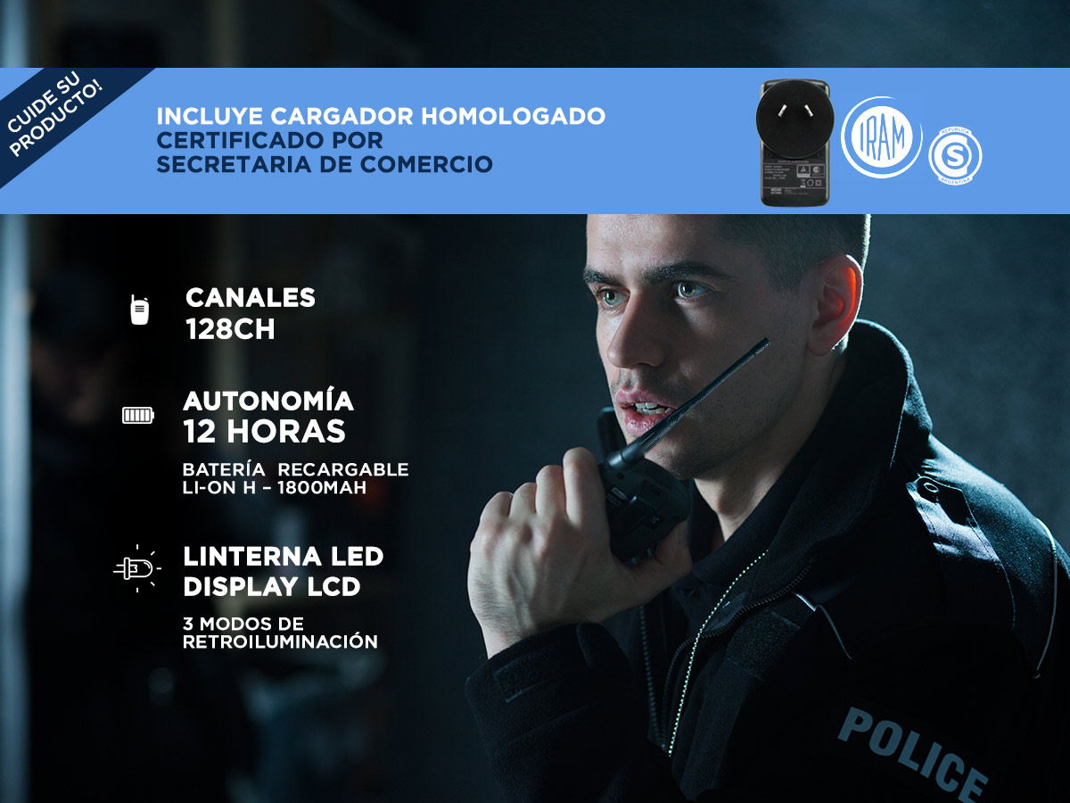 Handy Baofeng UV-5R 8w Camuflado Bi-Banda Kit x4 Hasta 12km + 8 Baterías y 4 Manos Libres - Imagen 4